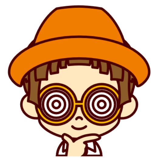 サイトキャラクターオレンジ帽子の子